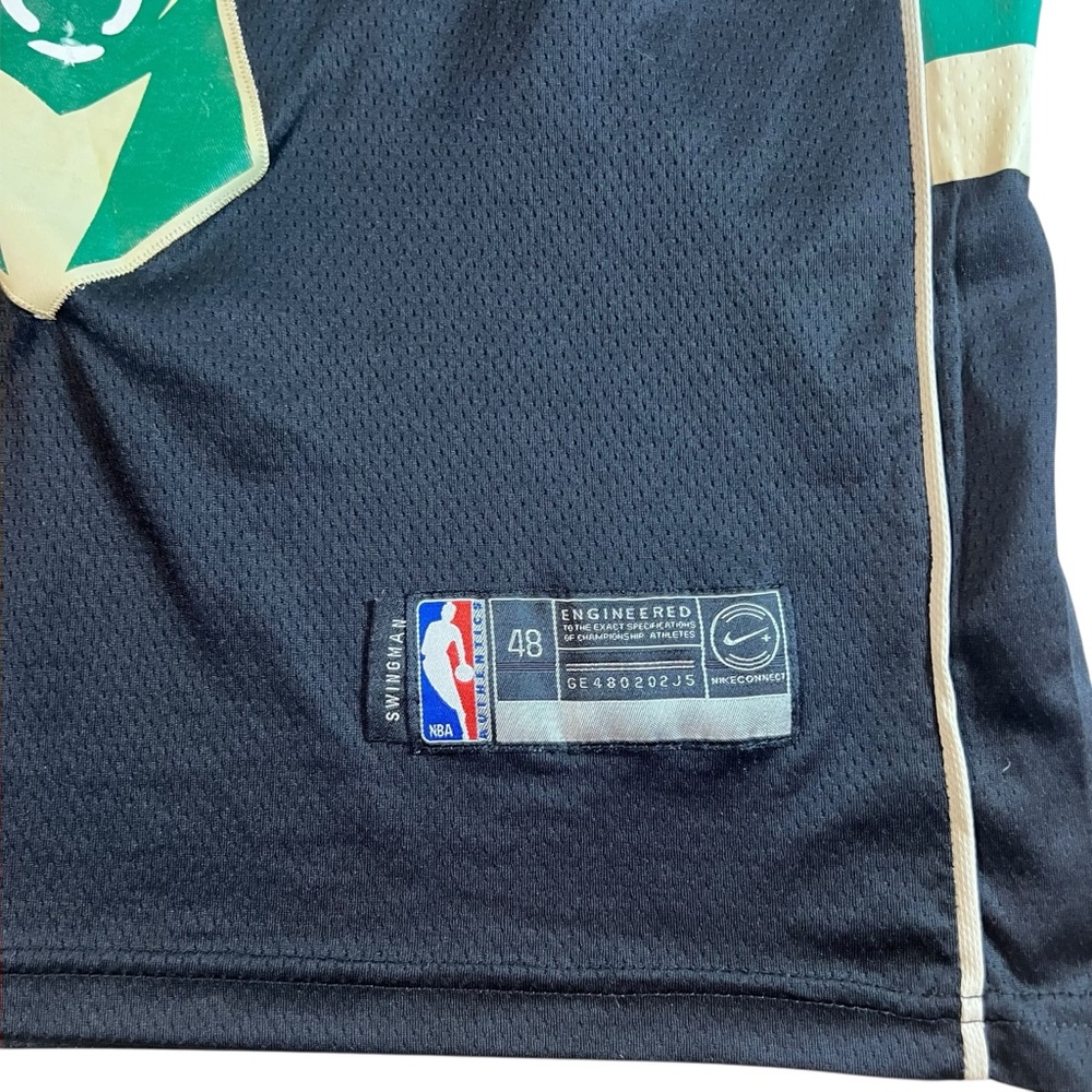 Milwaukee Bucks Giannis Antetokounmpo #34 Nike Swingman Jersey‎ – Men’s 48 - Picture 2 of 7